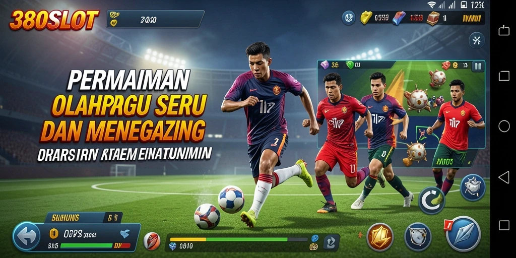 Tampilan gameplay seru dalam 380SLOT untuk olahraga.