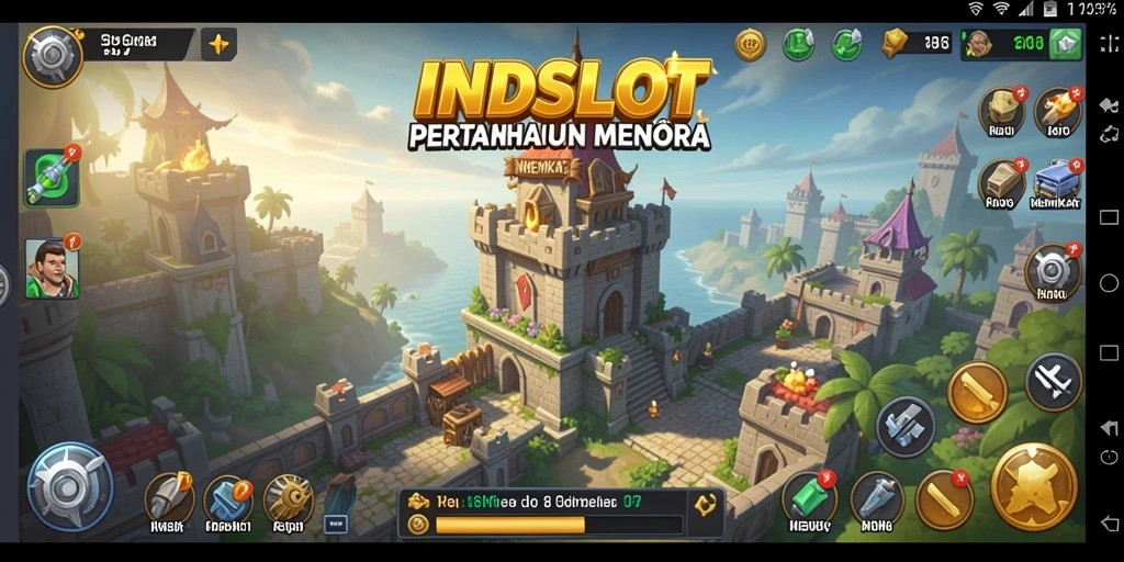 Gameplay menarik dari INDSLOT yang menampilkan strategi Tower Defense.