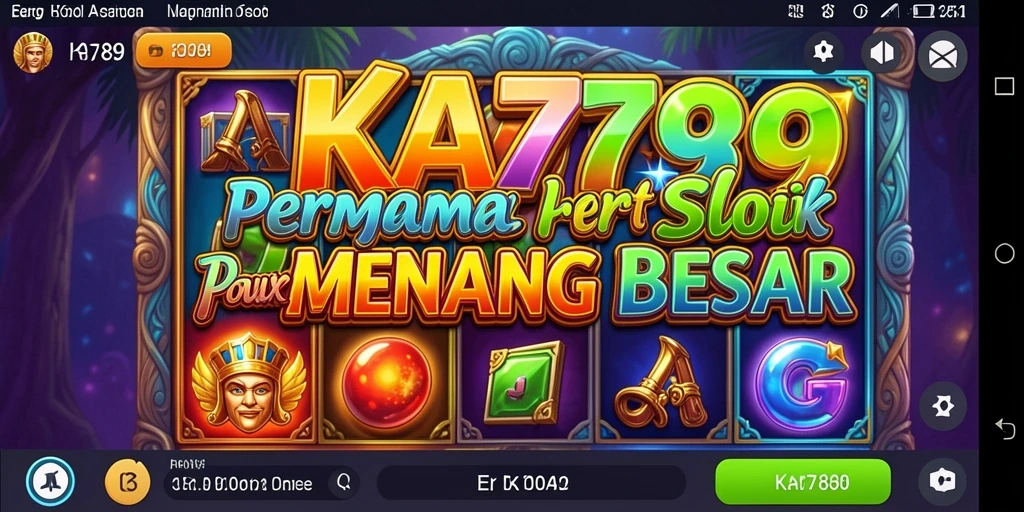 Tampilan gameplay KA789 dengan berbagai tema slot yang menarik.