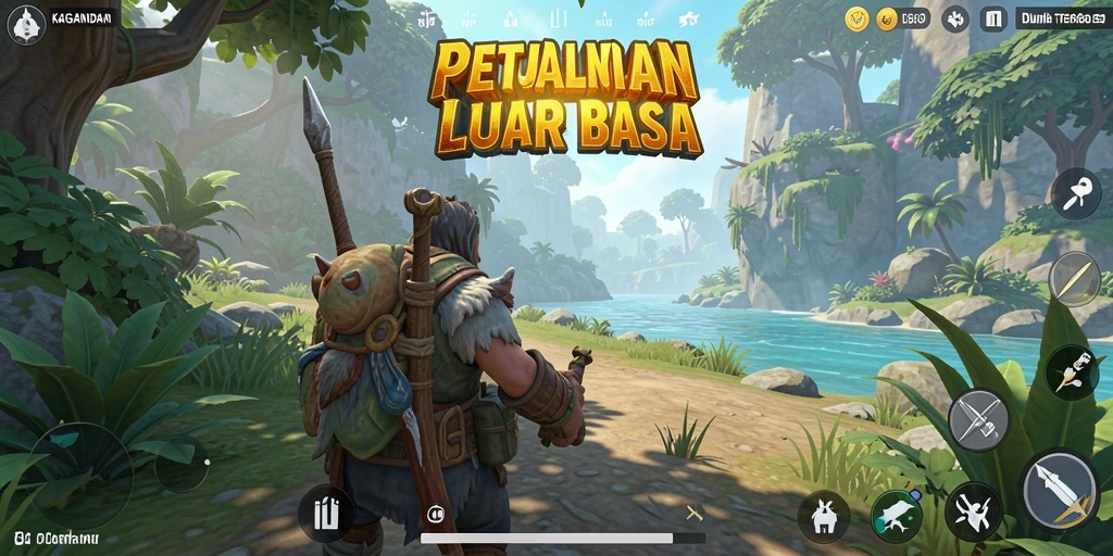 Menjelajahi dunia terbuka yang indah dan penuh petualangan.